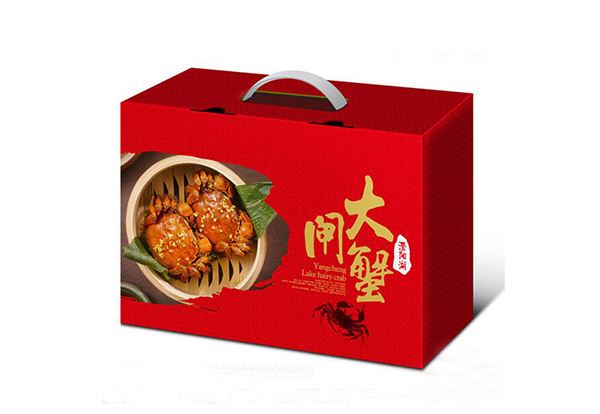 精美的大闸蟹礼品包装盒更能吸引到消费者