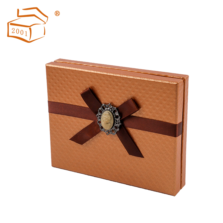 Exquisite handmade chocolate gift paper box